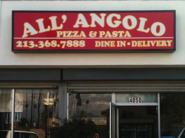 All'Angolo Pizza on 3rd Street