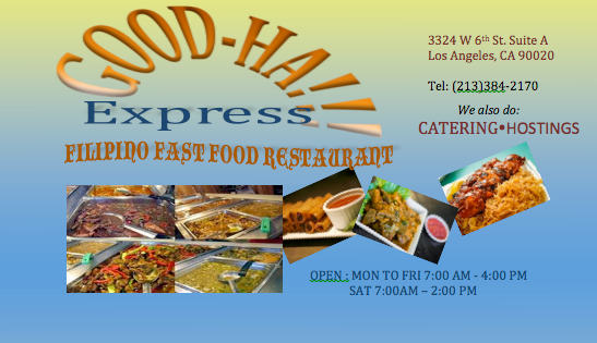 Good-Ha Express: Filipino Restaurant