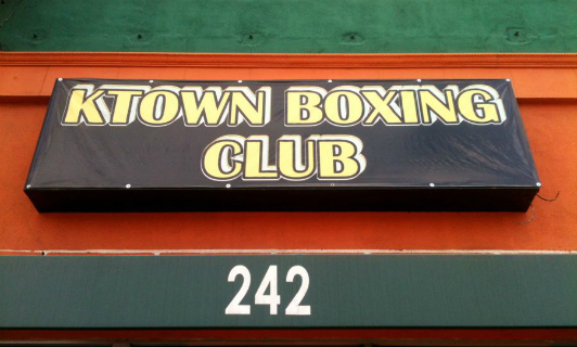 Ktown Boxing Club on Western Avenue