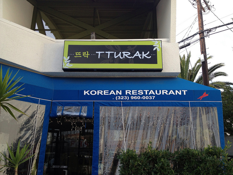 Tturak Restaurant in North Koreatown