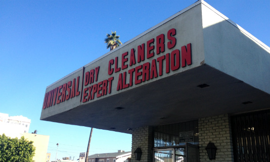 Universal Cleaners on Beverly