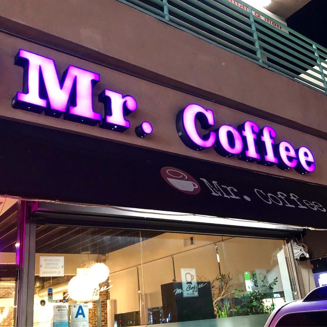 Mr. Coffee in Koreatown LA