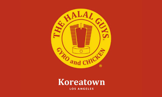 The Halal Guys on Wilshire & Mariposa in Koreatown LA