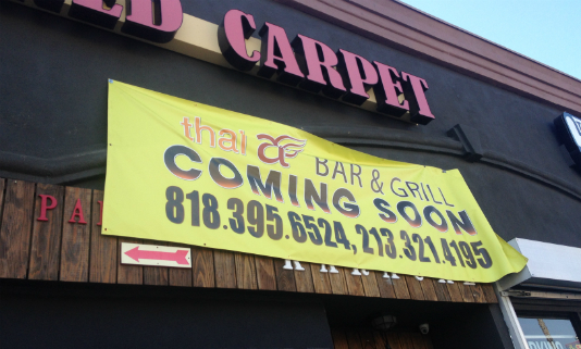 Thai Bar & Grill on Western Avenue, Koreatown LA