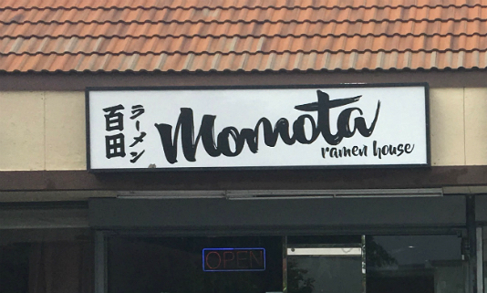 Momota Ramen House on Wilshire Boulevard