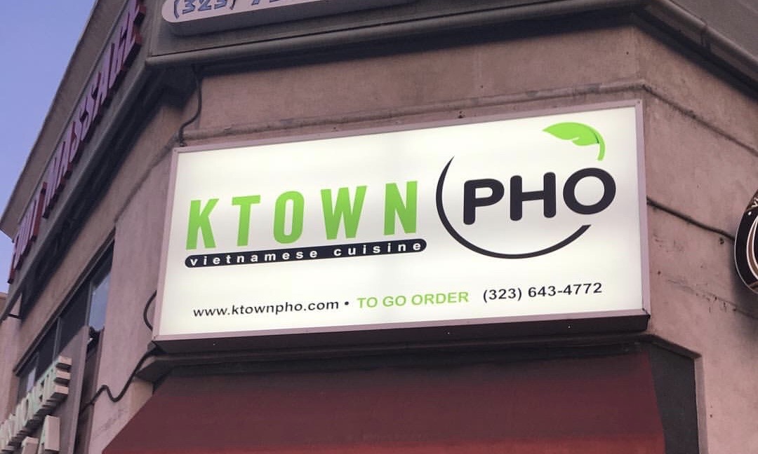 Ktown Pho in Koreatown LA