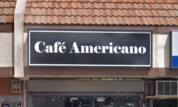 Cafe Americano in Los Angeles