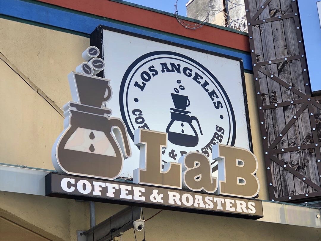 LAB Coffee & Roasters in Koreatown LA