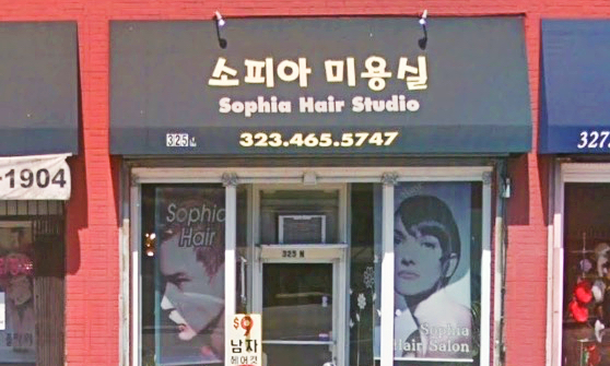Sophia Hair Studio in Koreatown LA