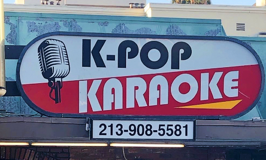 Kpop Karaoke in Koreatown LA