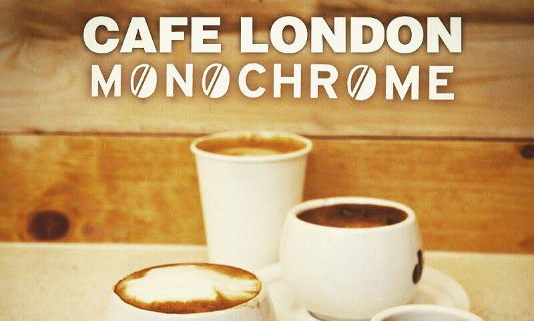 Cafe London Monochrome in Koreatown LA