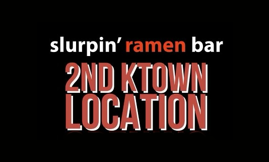 Slurpin' Ramen Bar's 2nd Location in Koreatown LA